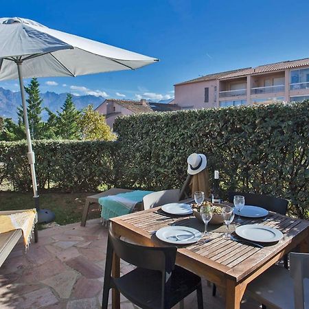 Mare Appart Avec Jardin Et Bbq Vue Mer Et Montagne Plage Et Port A 2 Pas Calvi  Dış mekan fotoğraf